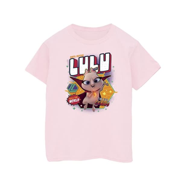 DC Comics Girls DC League Of Super-Pets Lulu Evil Genius Cotton T-Shirt