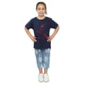 Miniatyrbild 4 av 5: Marvel Spider-Man Shadow T-shirt i bomull för flickor