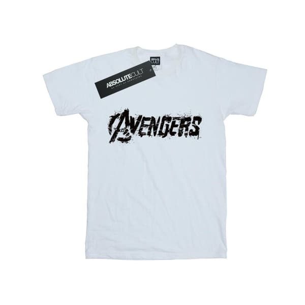 Marvel Boys Avengers Logo Distressed T-Shirt