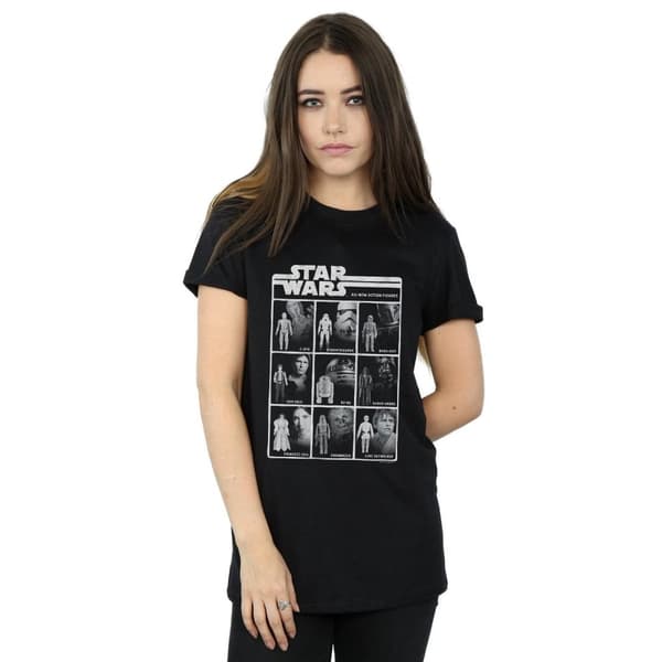 Star Wars Dam/Tjej - Class Of Action Figures - Boyfriend-t-shirt i bomull