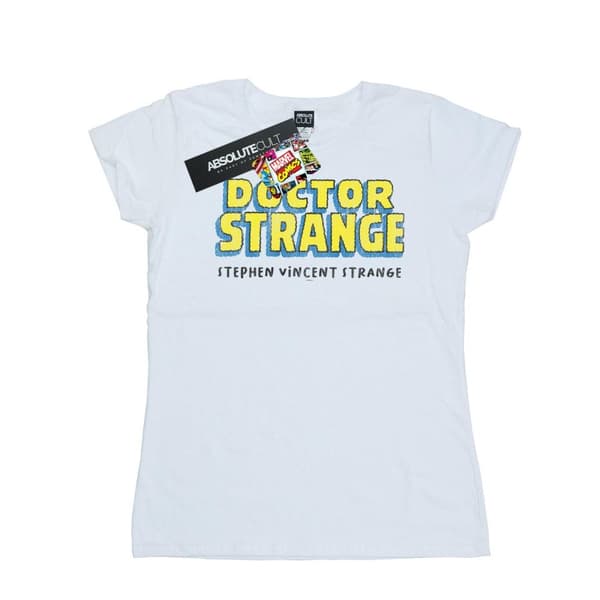 Marvel Womens/Ladies Doctor Strange AKA Stephen Vincent Strange Cotton T-Shirt