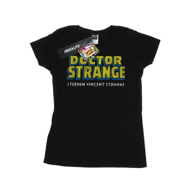 Marvel Womens/Ladies Doctor Strange AKA Stephen Vincent Strange Cotton T-Shirt