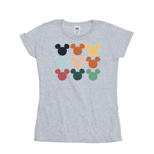 Disney Dam/Hand Mickey Mouse Heads Square - T-shirt i bomull