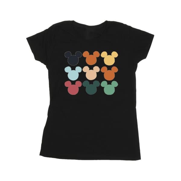 Disney Dam/Hand Mickey Mouse Heads Square - T-shirt i bomull
