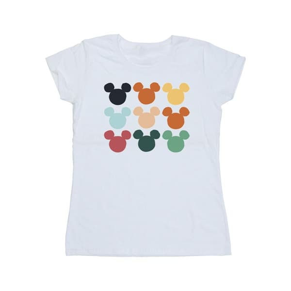 Disney Dam/Hand Mickey Mouse Heads Square - T-shirt i bomull