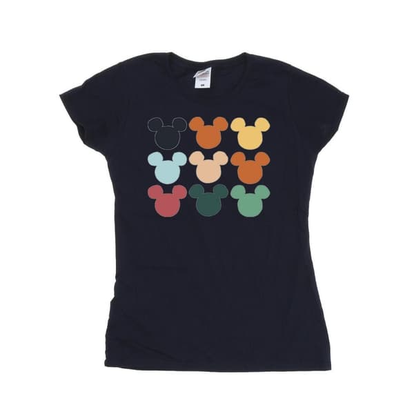 Disney Dam/Hand Mickey Mouse Heads Square - T-shirt i bomull