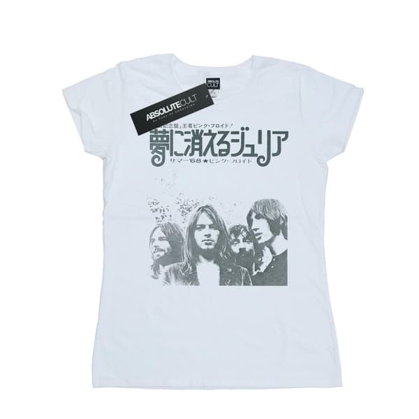 Pink Floyd Womens/Ladies Julia Dream Summer 86 Cotton T-Shirt White L