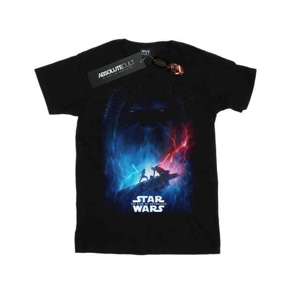 Star Wars Girls The Rise Of Skywalker Movie Poster Cotton T-Shirt