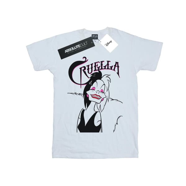 Disney Pojkar - Cruella de Vil - T-shirt med ondskefullt leende