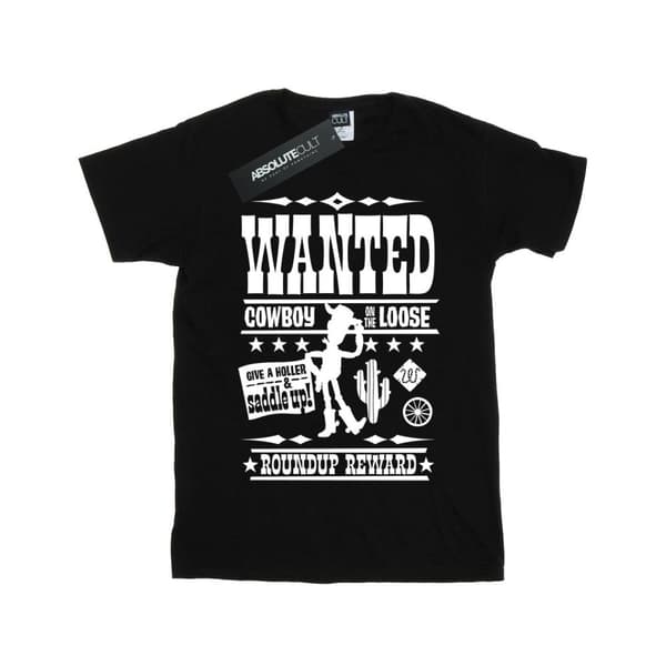 Disney Girls Toy Story Wanted Poster Cotton T-Shirt