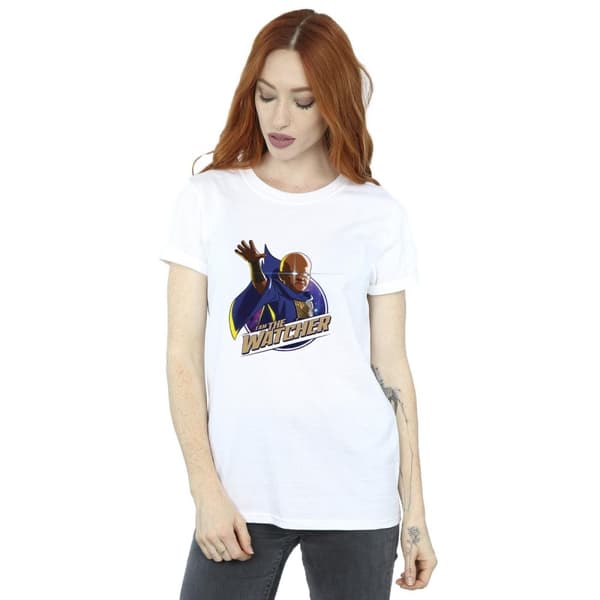 Marvel Womens/Ladies What If The Watcher Cotton Boyfriend T-Shirt