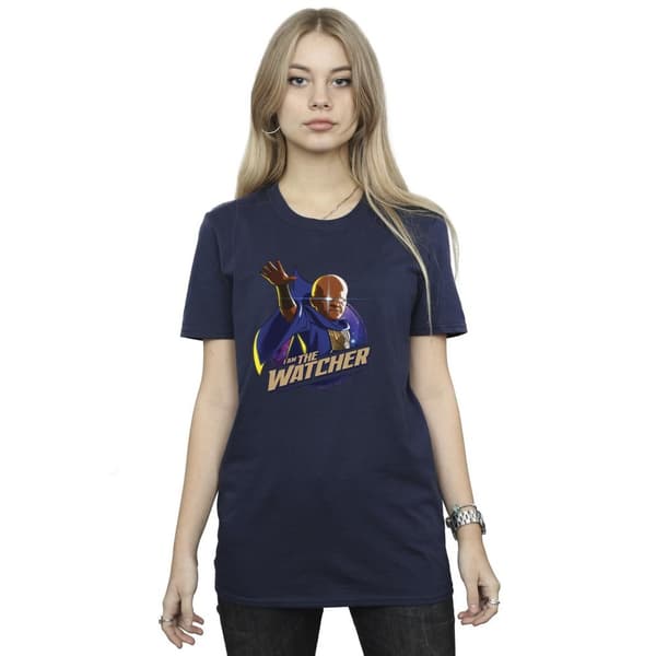 Marvel Womens/Ladies What If The Watcher Cotton Boyfriend T-Shirt