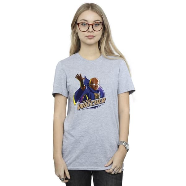 Marvel Womens/Ladies What If The Watcher Cotton Boyfriend T-Shirt