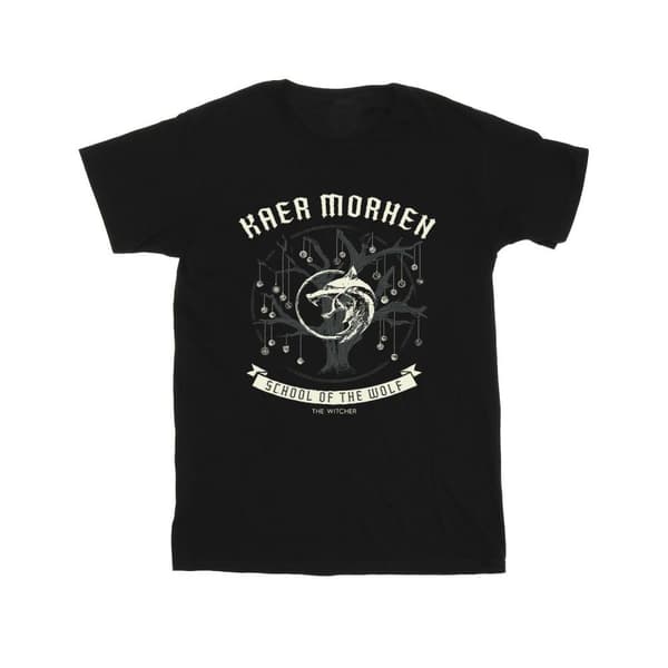 Netflix The Witcher School Of The Wolf T-shirt för herrar