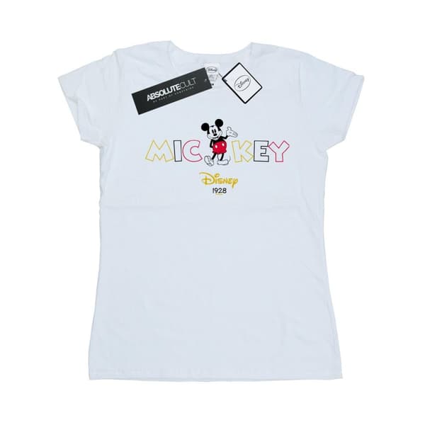 Disney Dam/Tjej - Musse Pigg 1928 - T-shirt i bomull