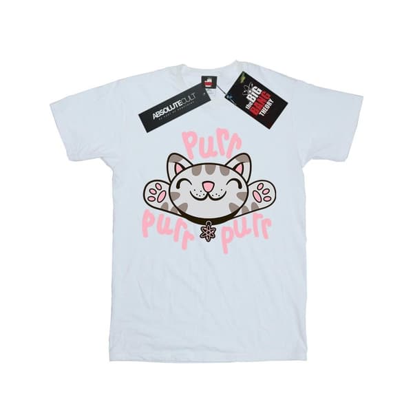 Big Bang Theory Mjuk Kitty Purr bomulls-T-shirt för flickor