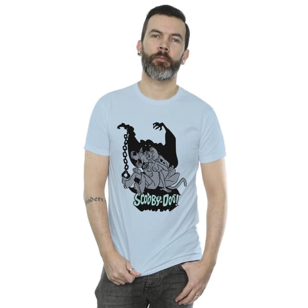 Scooby Doo Mens Scared Jump T-Shirt