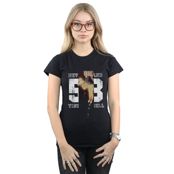 Disney T-shirt i bomull - dam/dam Tinker Bell Neverland 53