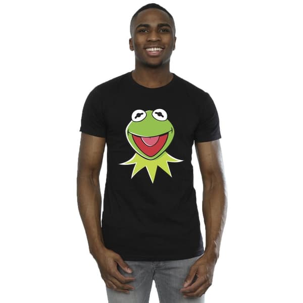 Disney Mens Mupparna Kermit huvud T-shirt