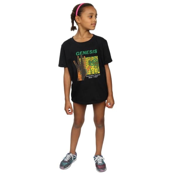 Genesis Invisible Touch Tour bomulls-T-shirt för flickor