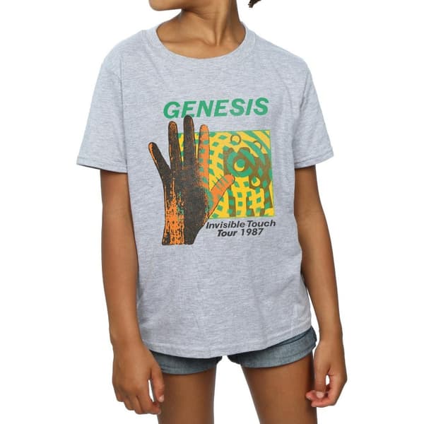 Genesis Invisible Touch Tour bomulls-T-shirt för flickor