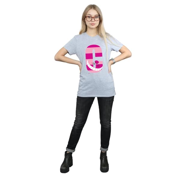 Disney Womens/Ladies Alphabet A Is For Alice Cotton Boyfriend T-Shirt