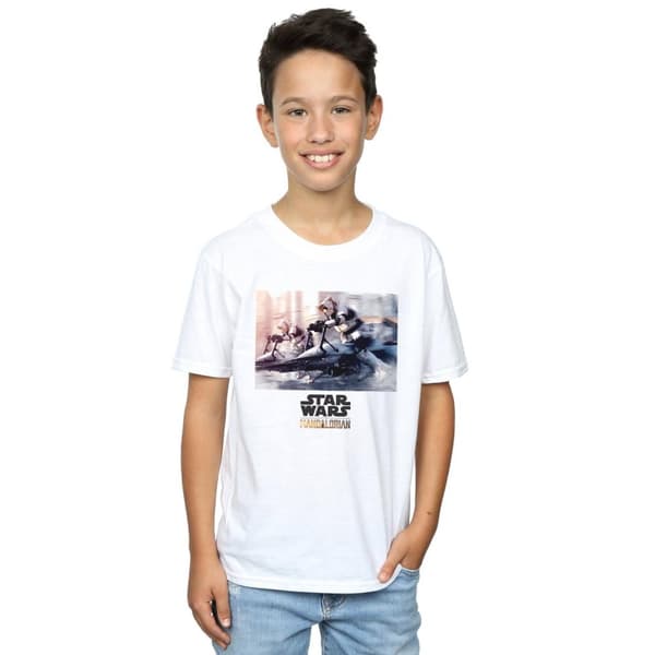 Star Wars Boys The Mandalorian Scout Troopers T-Shirt