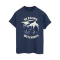 Miniatyrbild 1 av 3: Netflix Dam/Tjej The Witcher Christmas Wolf Boyfriend T-shirt i bomull