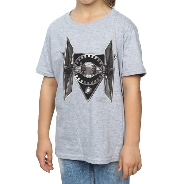 Star Wars TIE Fighter bomulls-T-shirt för flickor från Sista Jedi