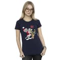 Miniatyrbillede 2 af 4: Tom & Jerry Womens/Ladies Christmas Reindeer Cotton T-Shirt
