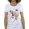 Miniatyrbillede 3 af 4: Tom & Jerry Womens/Ladies Christmas Reindeer Cotton T-Shirt