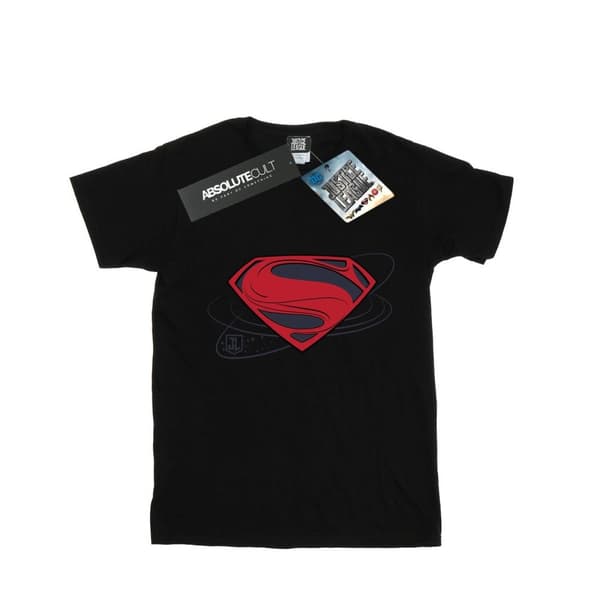 DC Comics Mens Justice League Movie Superman Logo T-Shirt
