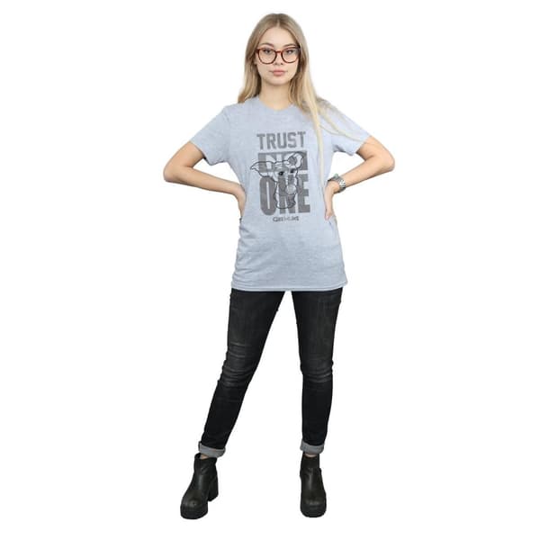 Gremlins Dam/Tjej - Trust One Mogwai - Boyfriend-t-shirt i bomull