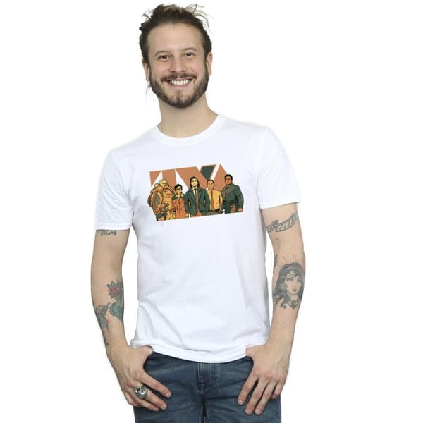 Marvel Mens Loki TVA Group T-Shirt