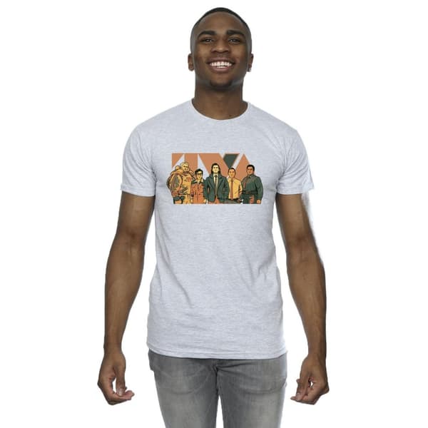 Marvel Mens Loki TVA Group T-Shirt