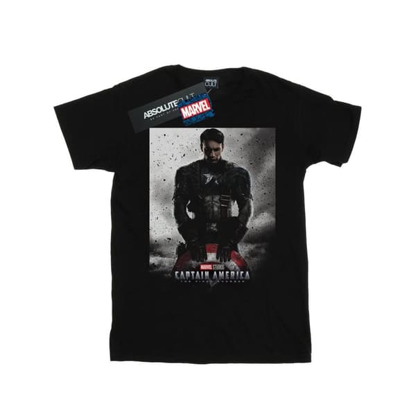 Marvel Studios Pojkar Captain America The First Avenger Poster T-shirt