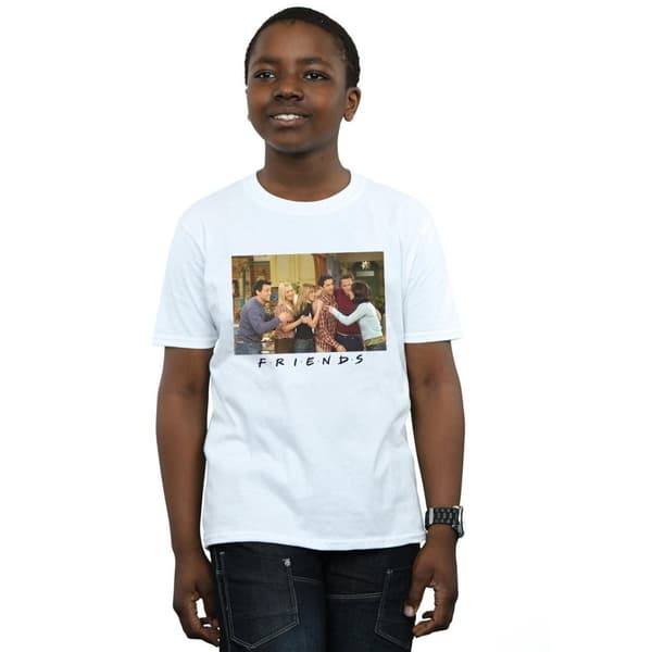 Friends T-shirt med lägenhetsfoto för pojkar