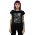 Miniatyrbild 2 av 5: Disney Dam/kvinnor Nightmare Before Christmas Skellington T-shirt i bomull
