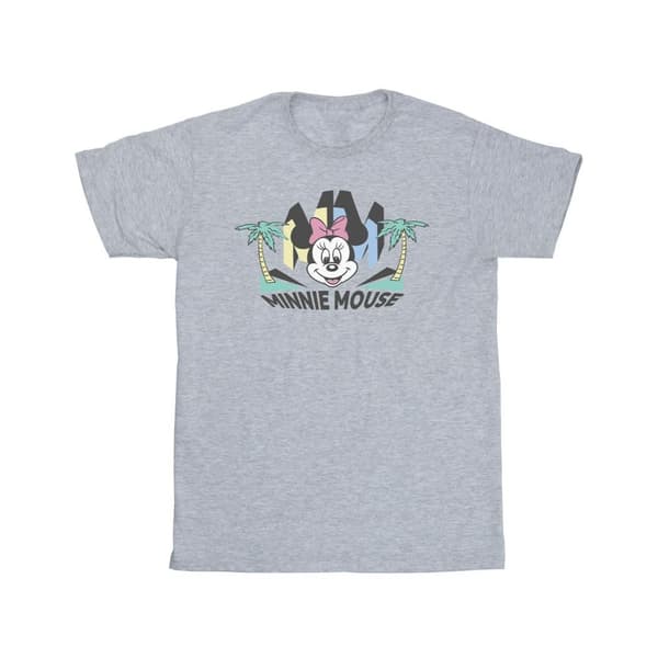 Disney Mens Minnie MM Palm T-Shirt