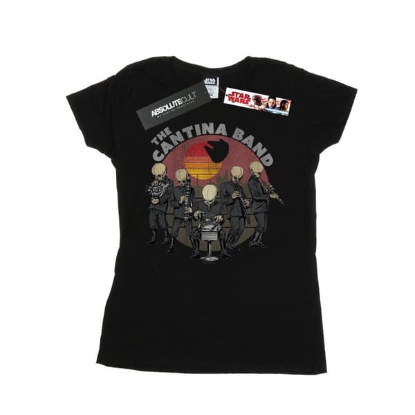 Star Wars Dam/Tjej Cantina Band T-shirt i bomull