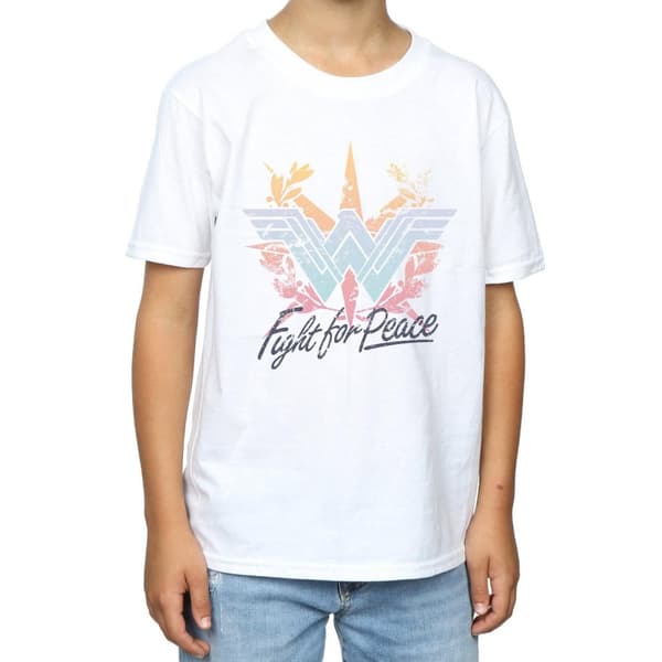 DC Comics Wonder Woman Fight For Peace T-shirt för pojkar