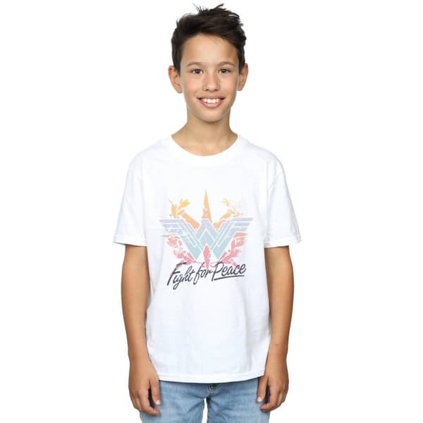 DC Comics Wonder Woman Fight For Peace T-shirt för pojkar