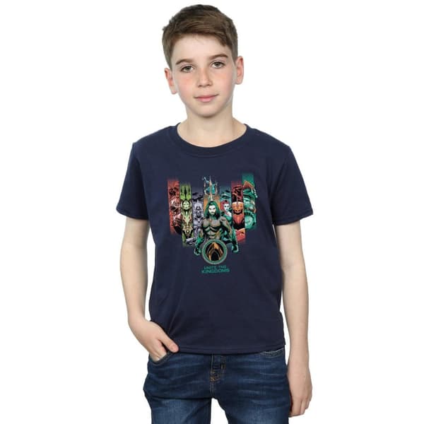 DC Comics Boys Aquaman Unite The Kingdoms T-Shirt