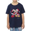 Pikkukuva 3 / 5: Disney Girls Mickey And Minnie Christmas Kiss Cotton T-Shirt