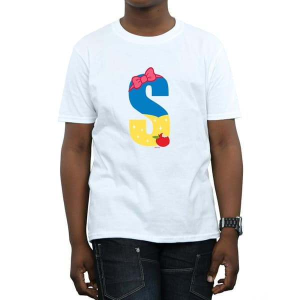 Disney Boys Alphabet S Is For Snow White T-Shirt