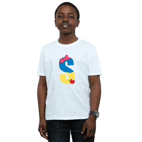 Disney Boys Alphabet S Is For Snow White T-Shirt
