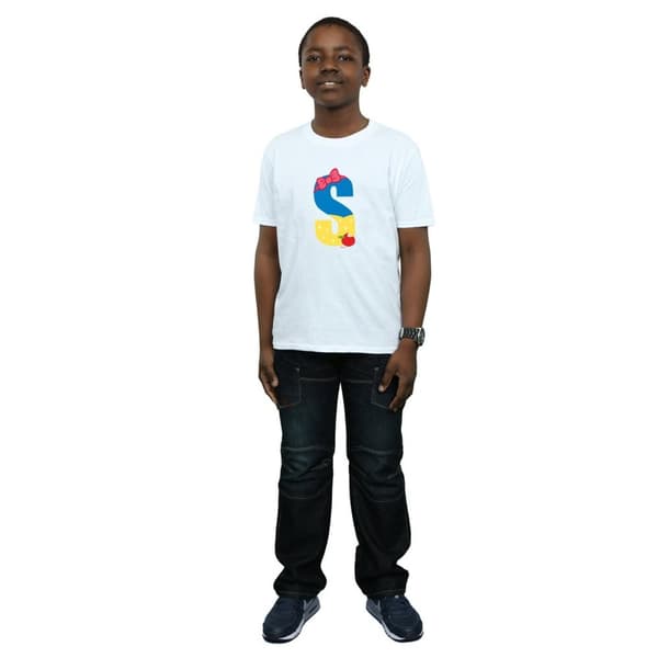 Disney Boys Alphabet S Is For Snow White T-Shirt