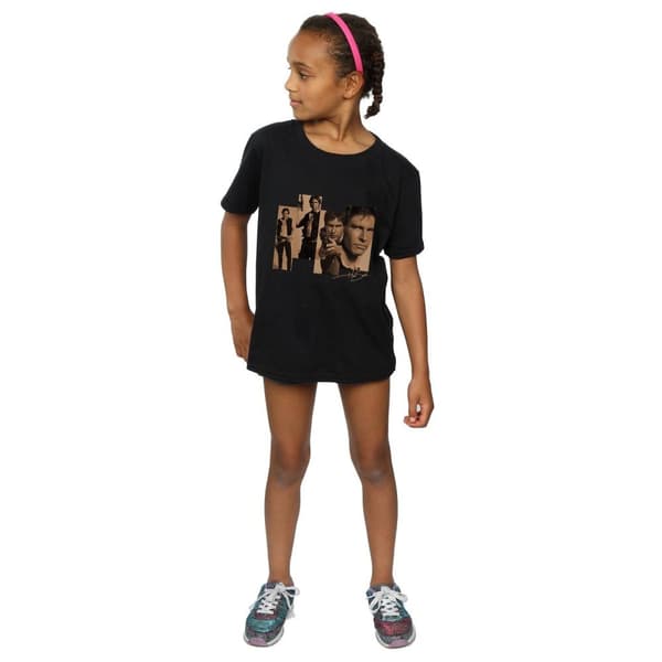 Star Wars Girls Han Solo Photoshoot Cotton T-Shirt