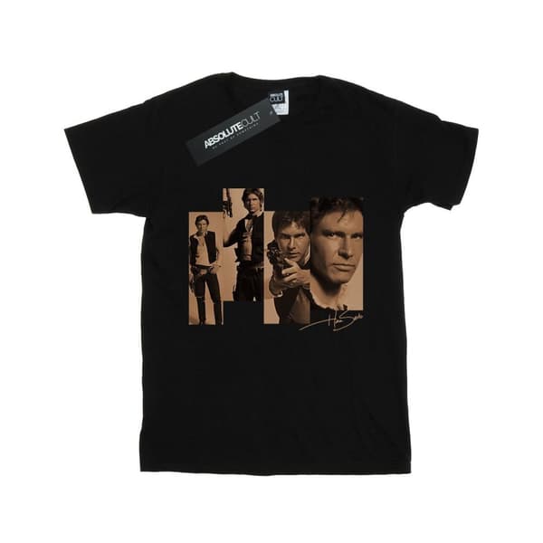 Star Wars Girls Han Solo Photoshoot Cotton T-Shirt