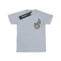 Miniatyrbillede 1 af 3: Marvel Womens/Ladies Captain America Faux Pocket Cotton Boyfriend T-Shirt